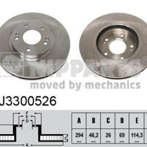 DISCO DE FRENO - J3300526