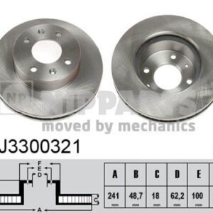 DISCO DE FRENO - J3300321