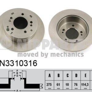 DISCO DE FRENO - N3310316
