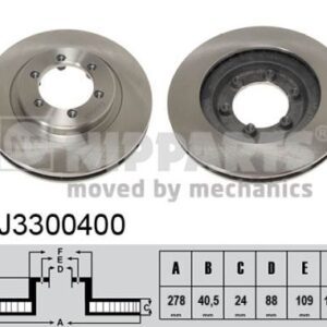 DISCO DE FRENO - J3300400
