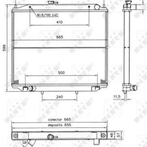 NRF RADIADOR - 52238