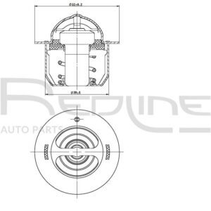 REDLINE TERMOSTATO, REFRIGERANTE - 55SZ000