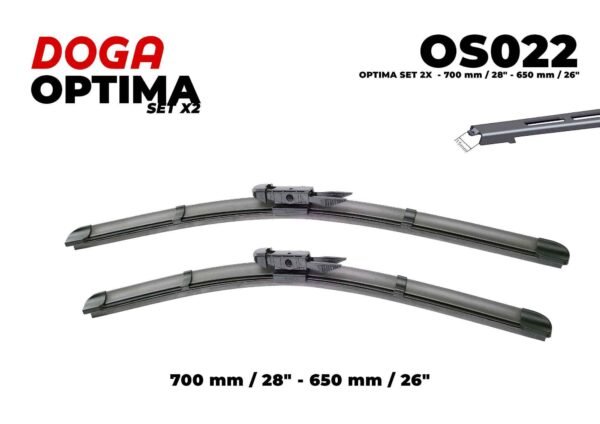 SET 2X - 700 mm/28" - 650 mm/26" - OS022