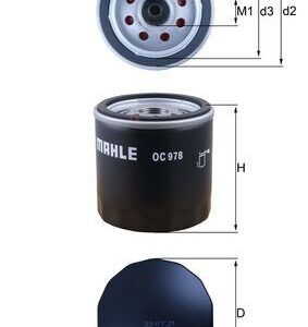 FILTRO DE ACEITE - OC978