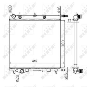 NRF RADIADOR - 50430A