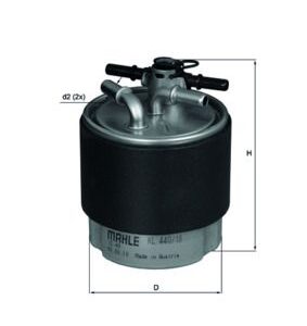 FILTRO DE COMBUSTIBLE - KL440/18