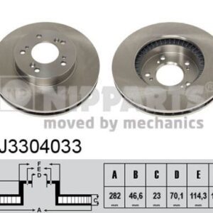DISCO DE FRENO - J3304033