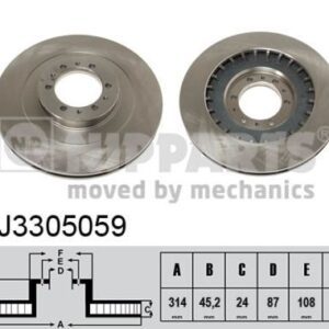 DISCO DE FRENO - J3305059