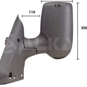 ALKAR RETROVISOR FORD TRANSIT (00-0 - 9201960