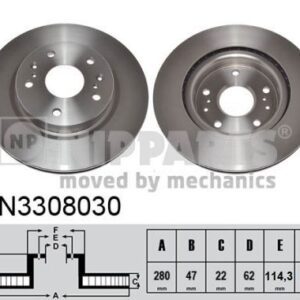 DISCO DE FRENO - N3308030