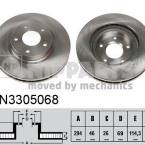 DISCO DE FRENO - N3305068