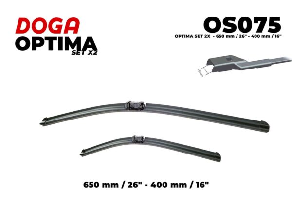 SET 2X - 650 mm/26" - 400 mm/16" - OS075
