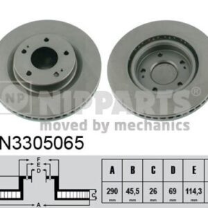 DISCO DE FRENO - N3305065