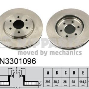 DISCO DE FRENO - N3301096