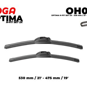 RETROFIT H-FIT SET 2X 530 mm/21" - 475 mm/19" - OH003