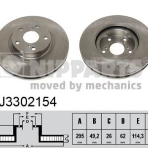 DISCO DE FRENO - J3302154