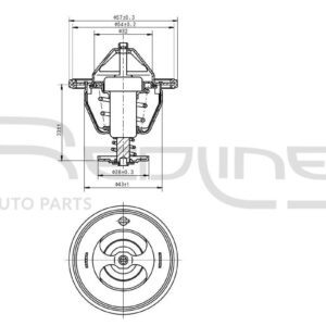 REDLINE TERMOSTATO, REFRIGERANTE - 55MI000