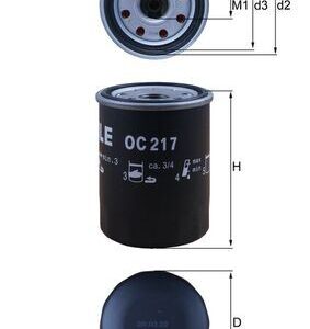 FILTRO DE ACEITE - OC217