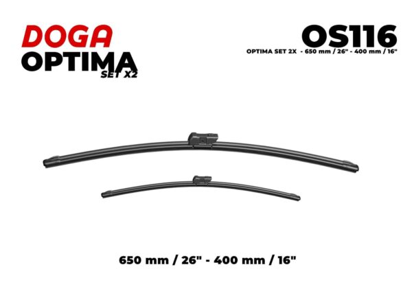 SET 2X - 650 mm/26" - 400 mm/16" - OS116