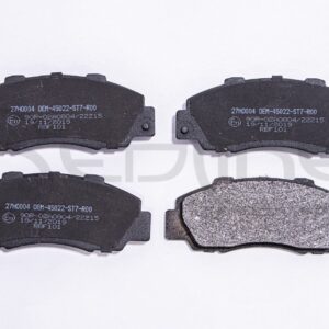 REDLINE JUEGO DE PASTILLAS DE FRENO E - 27HO004