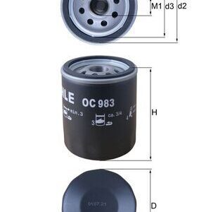 FILTRO DE ACEITE - OC983