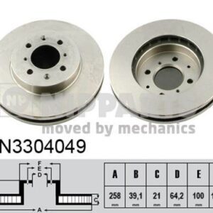 DISCO DE FRENO - N3304049