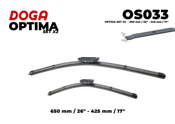 SET 2X - 650 mm/26" - 425 mm/17" - OS033