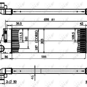 NRF INTERCAMBIADOR DE AIRE - 30899