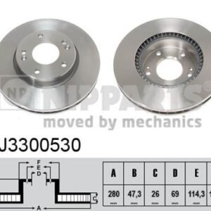 DISCO DE FRENO - J3300530