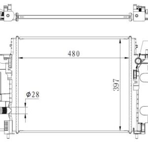 NRF RADIADOR - 59274