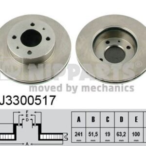 DISCO DE FRENO - J3300517