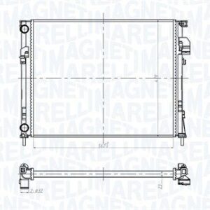 BM1816 - RADIADOR DE MOTOR - 350213000000