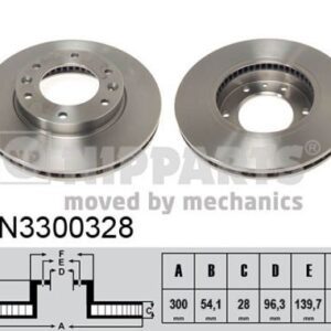 DISCO DE FRENO - N3300328