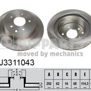 DISCO DE FRENO - J3311043