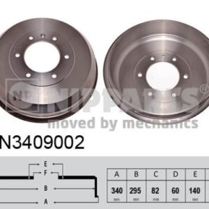 TAMBOR DE FRENO - N3409002