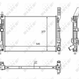 NRF RADIADOR - 58284