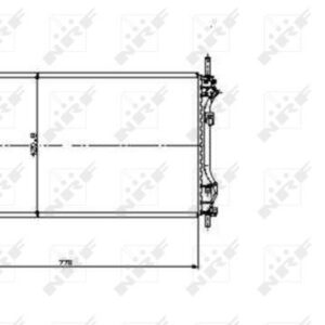 NRF RADIADOR - 519697