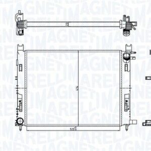 BM1821 - RADIADOR DE MOTOR - 350213000000