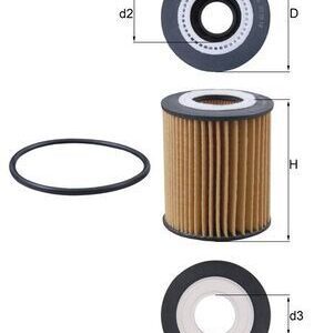FILTRO DE ACEITE - OX1237D