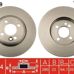 DISCO DE FRENO IP - 270030092