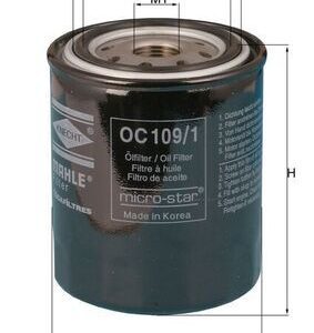 FILTRO DE ACEITE - OC109/1