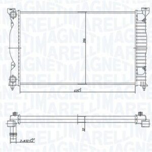 BM1682 - RADIADOR DE MOTOR - 350213000000