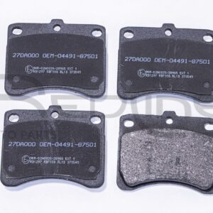 REDLINE JUEGO DE PASTILLAS DE FRENO E - 27DA000