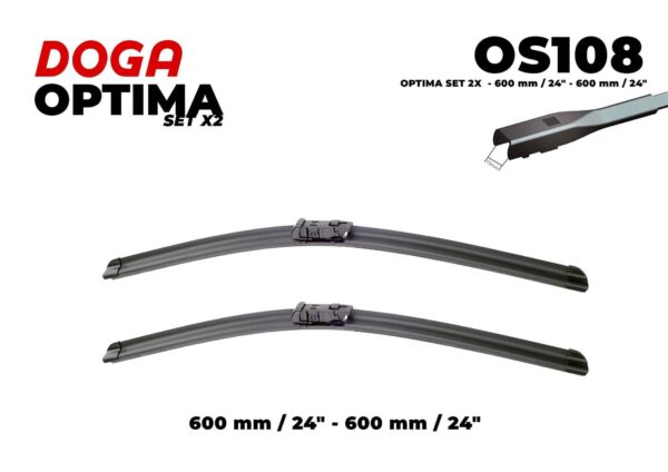 SET 2X - 600 mm/24" - 600 mm/24" - OS108