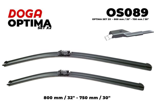 SET 2X - 800 mm/32" - 750 mm/30" - OS089