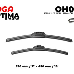 RETROFIT H-FIT SET 2X 530 mm/21" - 450 mm/18" - OH004
