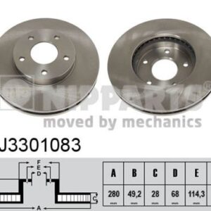 DISCO DE FRENO - J3301083