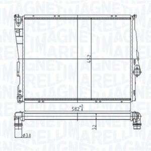 BM1768 - RADIADOR DE MOTOR - 350213000000