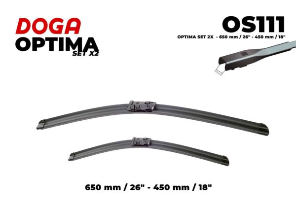 SET 2X - 650 mm/26" - 450 mm/18" - OS111