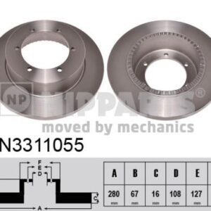 DISCO DE FRENO - N3311055